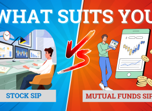 stock sip vs mutual funds